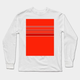 Wales Retro 1984 Red White Hoops Long Sleeve T-Shirt